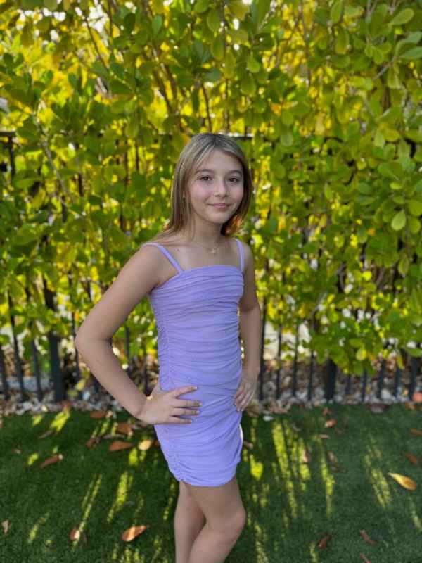 Girls Naomi Mesh Dress