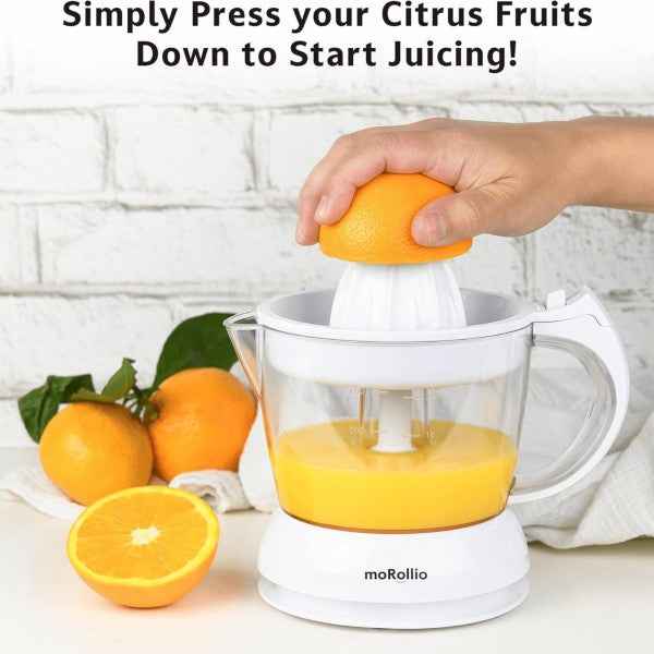 moRollio Compact 24oz Electric Citrus Juicer