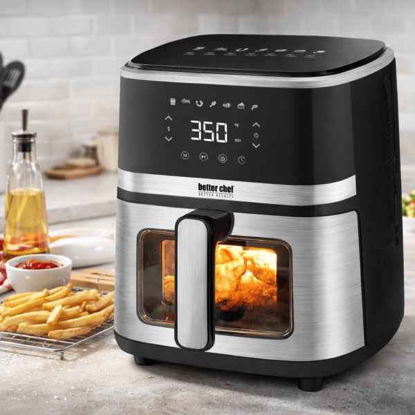Better Chef Stainless Steel 5L Digital Air Fryer