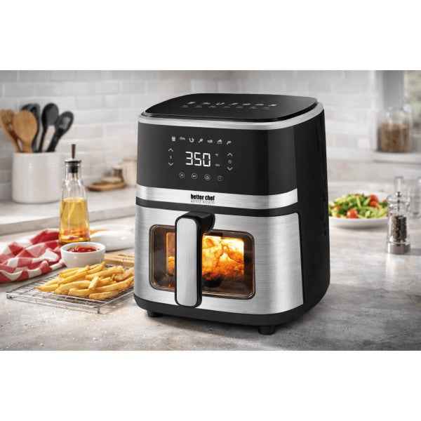 Better Chef Stainless Steel 5L Digital Air Fryer