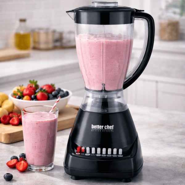 Better Chef 10-Speed 400W Plastic Jar Blender