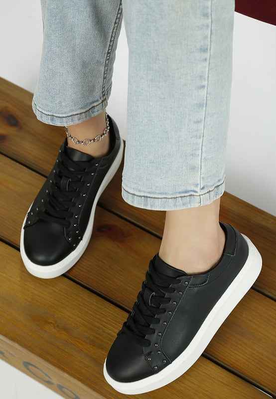 Strider Studs Embellished Chunky Sneakers