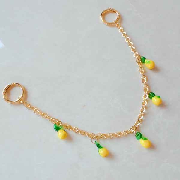 Sweet Lemon Drops Bag Charm