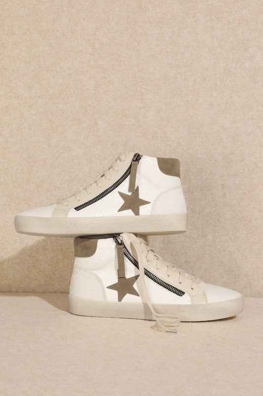 Star, High Top, Sneakers