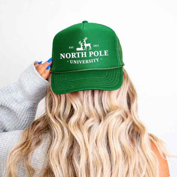 North Pole University Foam Trucker Hat