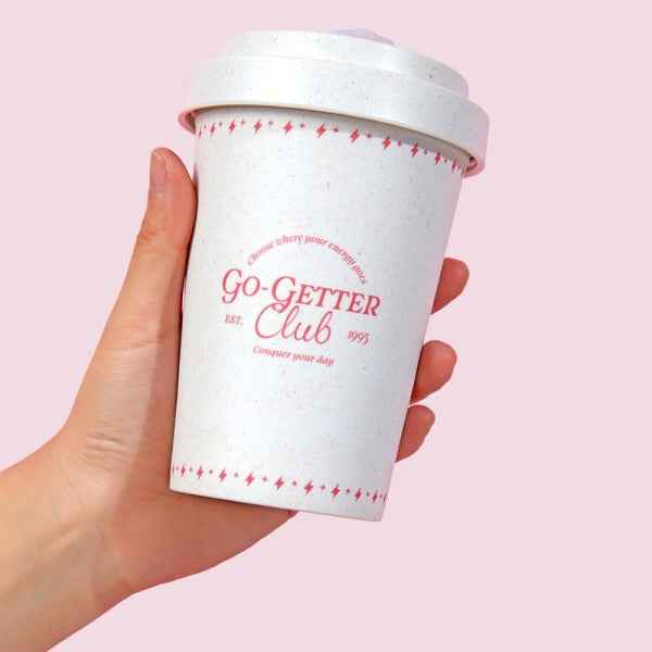 Go-Getter Club 16 oz. Eco-Friendly Coffee Cup - Re