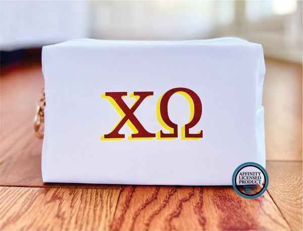 Licensed Sorority Accessory Cosmetic Bag