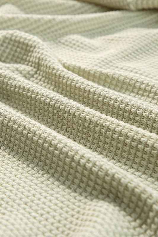 Dulce Parchment Textured Long Sleeve Lounge Set