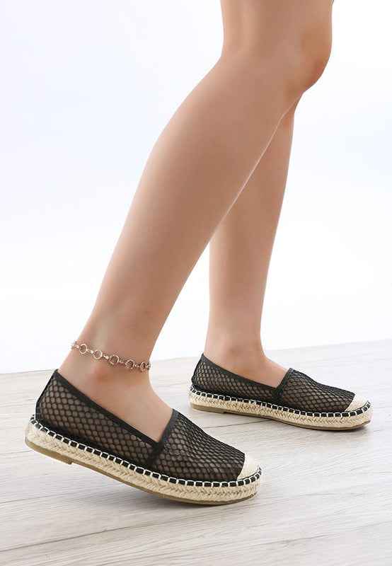 Manara Mesh Espadrille Loafers