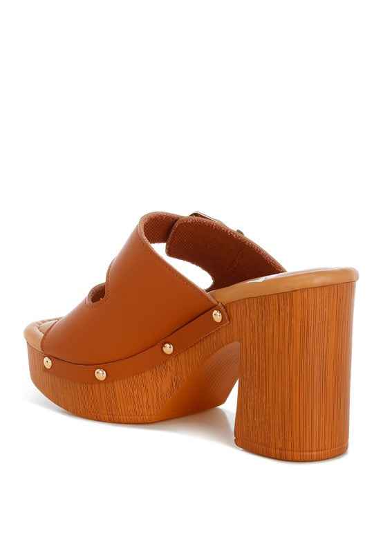 Kenna Dual Buckle Strap Sandals