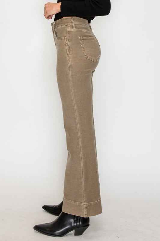 TUMMY CONTROL HIGH RISE HOLLY FLARE PANTS