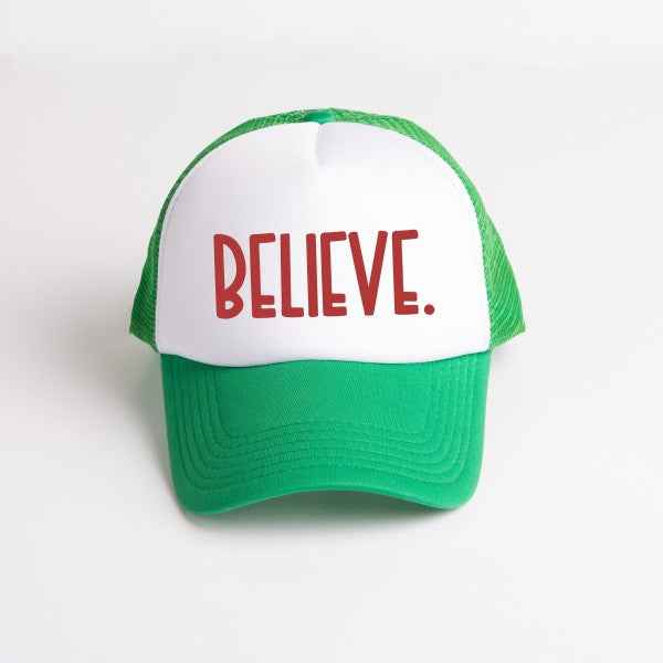 Believe Bold Foam Trucker Hat