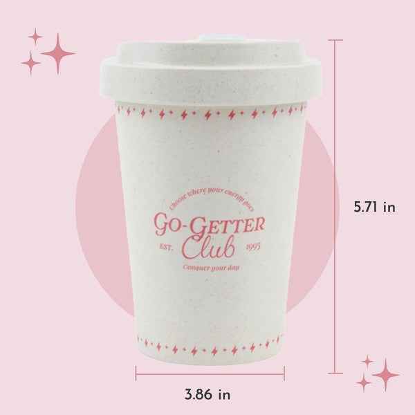 Go-Getter Club 16 oz. Eco-Friendly Coffee Cup - Re