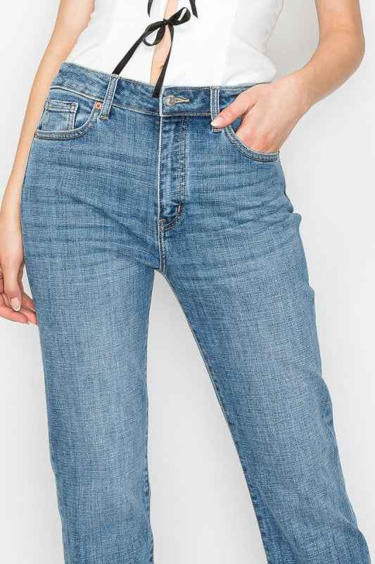 AT2010STMT - Tummy Control High Rise Slim Straight