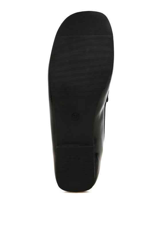 Dama Patent Pleather Loafers