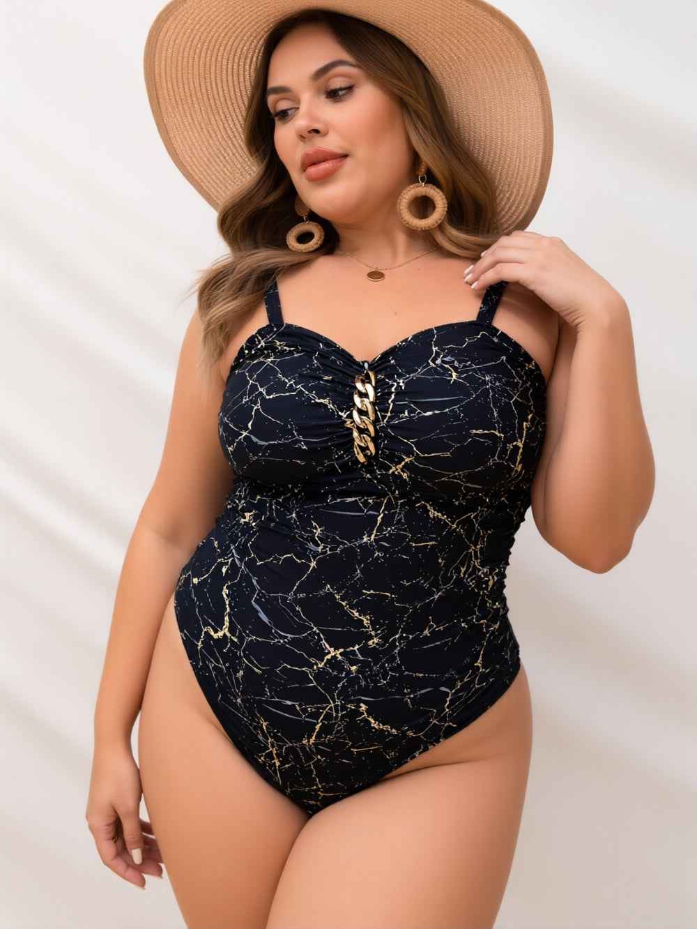 Women's One-piece Casual Swimsuit M129