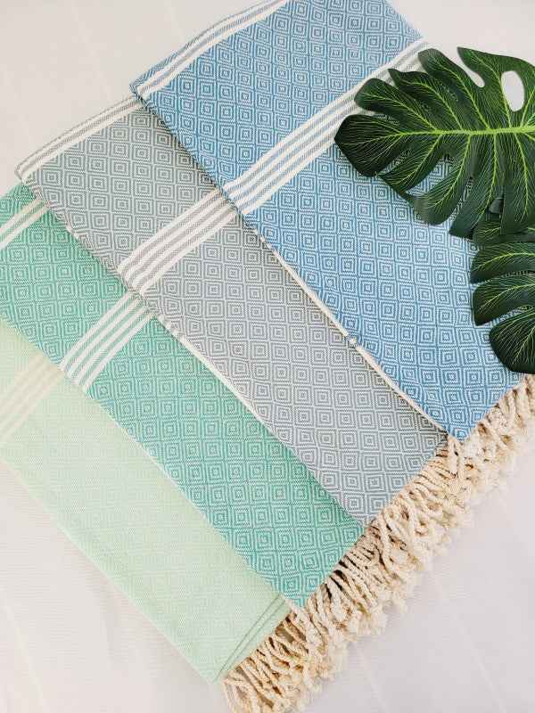 Easy Carry Quick Dry Cotton Beach Towel