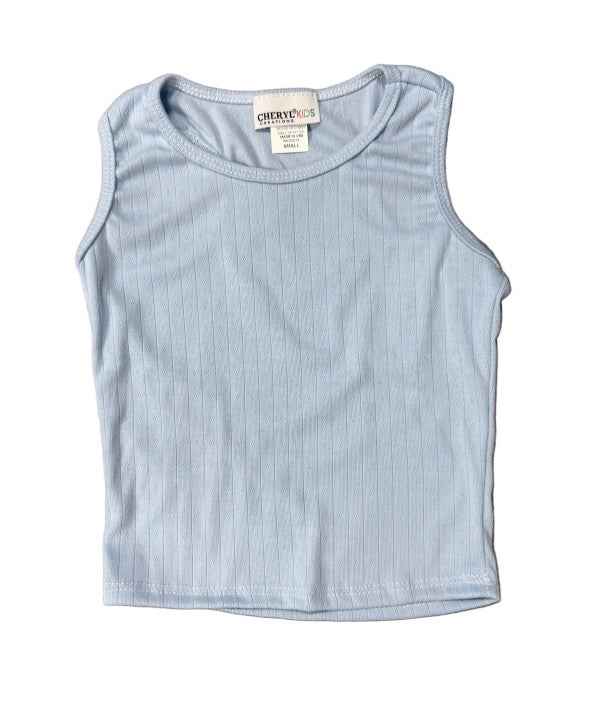 Girls Pointelle Tank Top