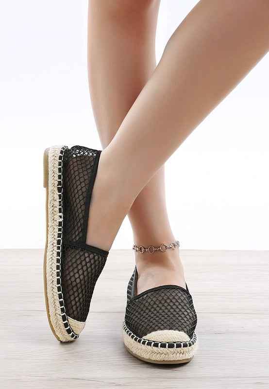 Manara Mesh Espadrille Loafers