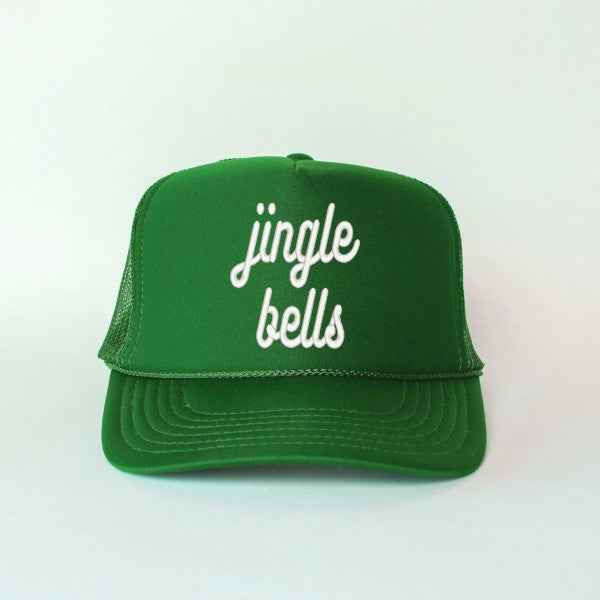Embroidered Jingle Bells Bold Cursive FTH