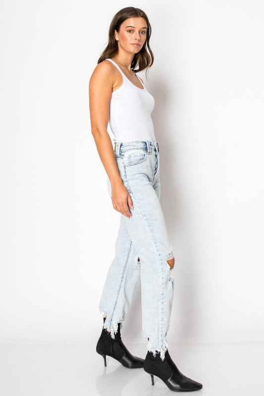 Raelynn Tummy Control High Rise Modern Wide Jeans