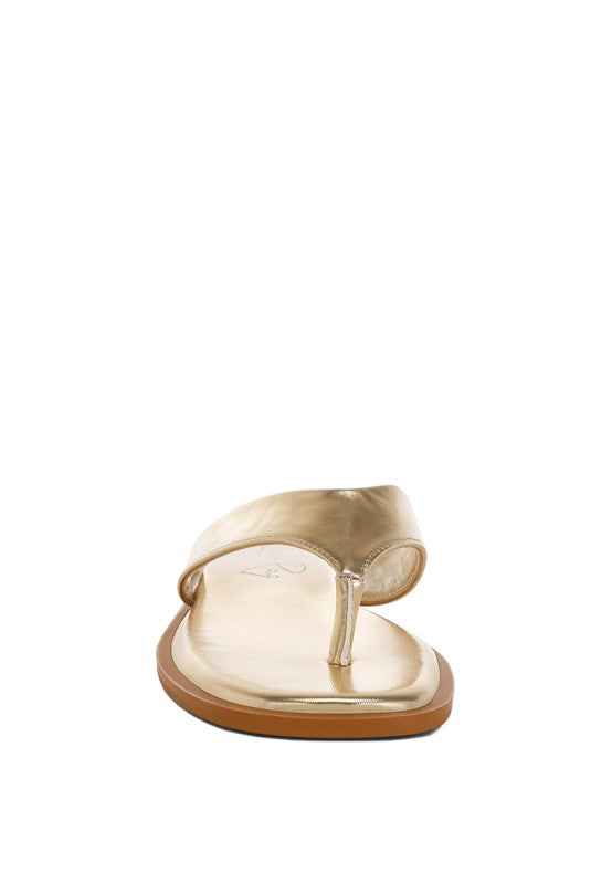 Nitty Square Toe Flats