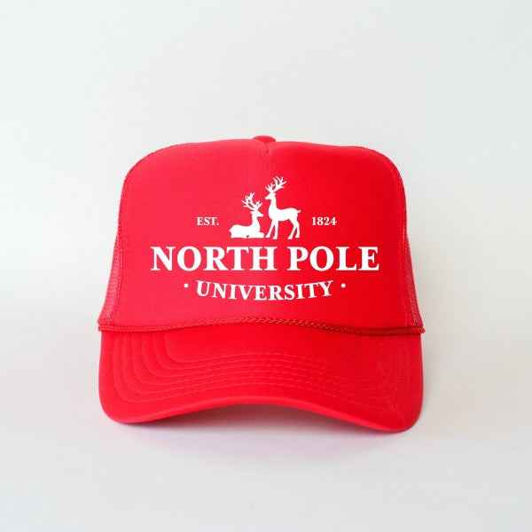 North Pole University Foam Trucker Hat