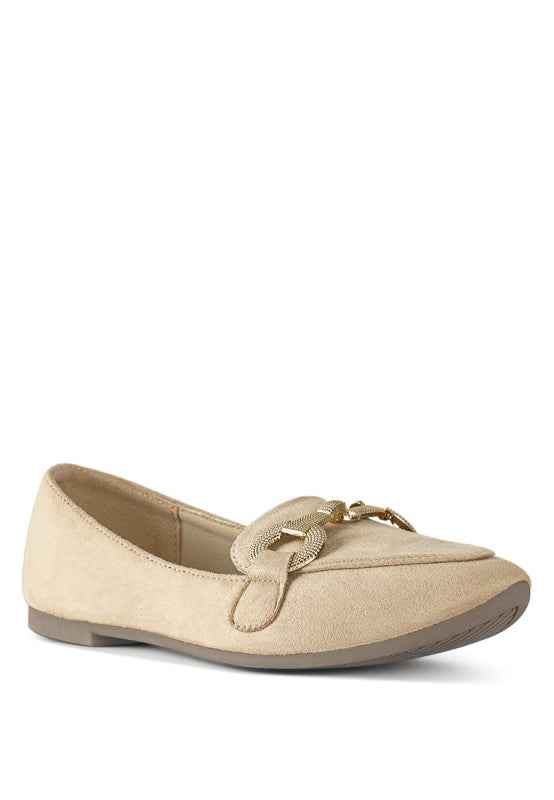 Fembot Horsebit Detail Flexible Loafers