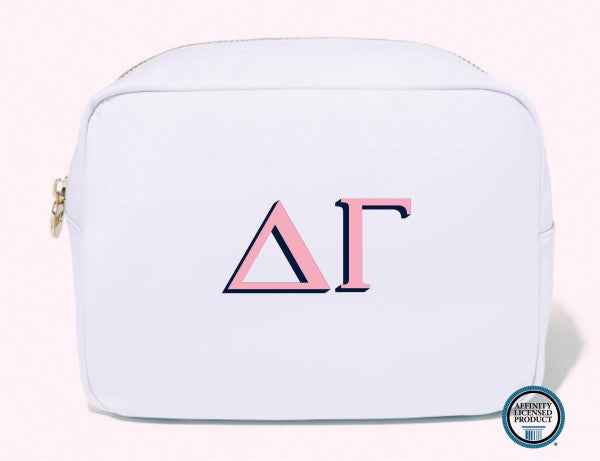 Licensed Sorority Accessory Cosmetic Bag