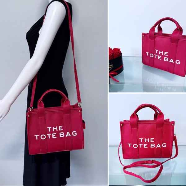 Design Tote Bag Medium Size Red