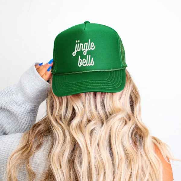 Embroidered Jingle Bells Bold Cursive FTH