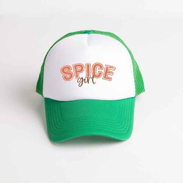 Spice Girl Varsity Cursive Foam Trucker Hat