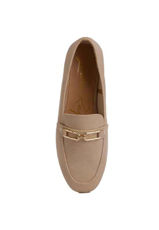Tassilo Timeless Faux Leather Horsebit Loafers