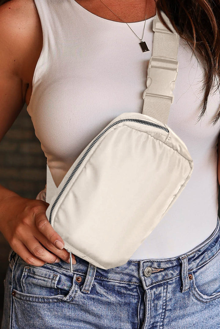 Casual Waterproof Zipped Crossbody Chest Bag 20*5*14cm Dear-Lover Dropshipping