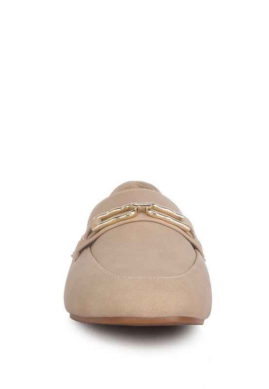 Tassilo Timeless Faux Leather Horsebit Loafers