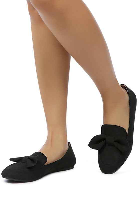 REMEE Front Bow Loafers