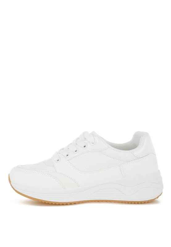 Subasa Chunky Mesh Lace Up Sneakers