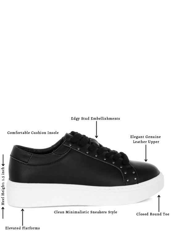 Strider Studs Embellished Chunky Sneakers