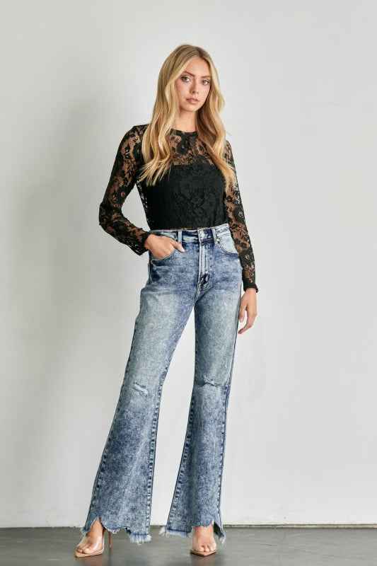 Valentina High Rise Stretch Flare