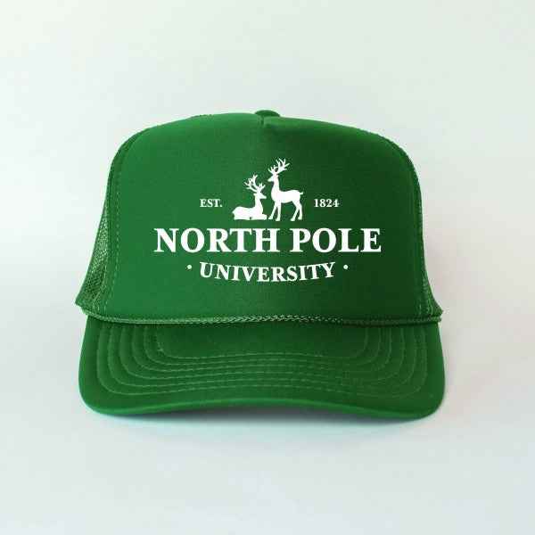 North Pole University Foam Trucker Hat
