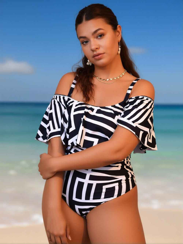 Women's One-piece Casual Swimsuit M095