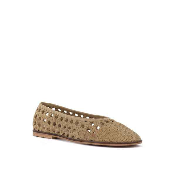 Miyako Suede Ballet Flats