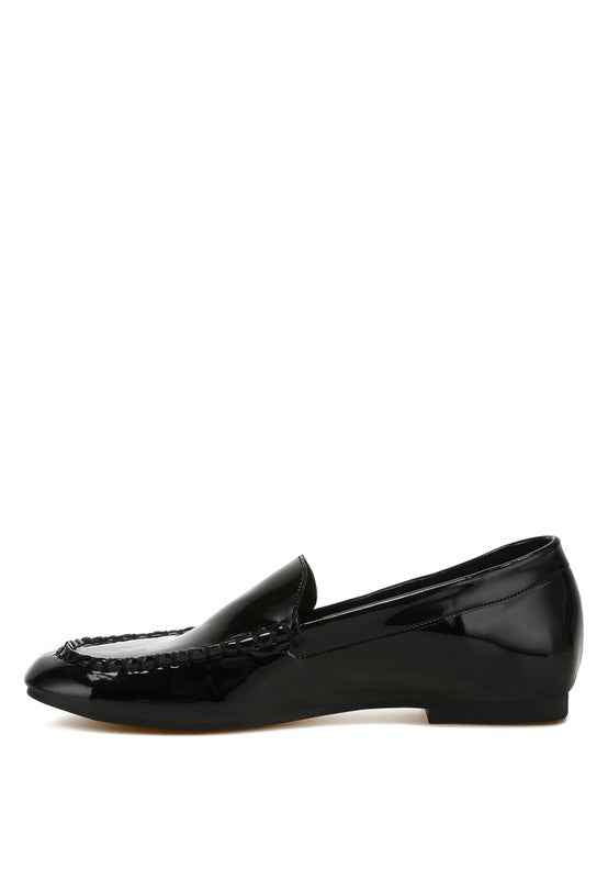 Dama Patent Pleather Loafers
