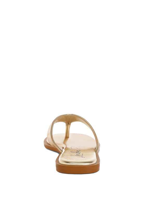 Nitty Square Toe Flats