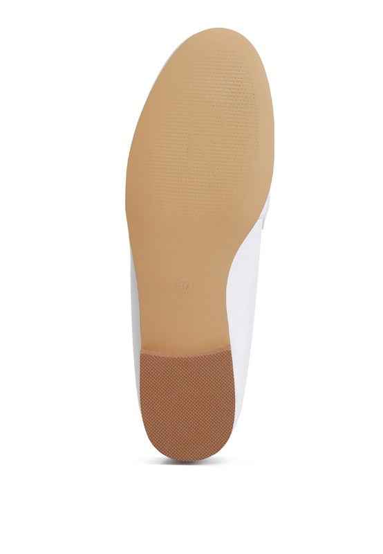 Kita Braided Strap Detail Loafers