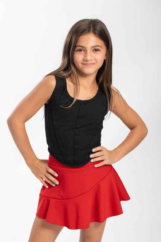 Kids Amy Ruffle Skort
