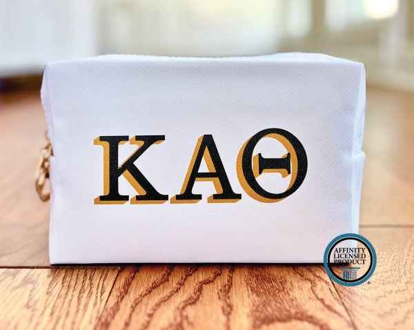 Licensed Sorority Accessory Cosmetic Bag