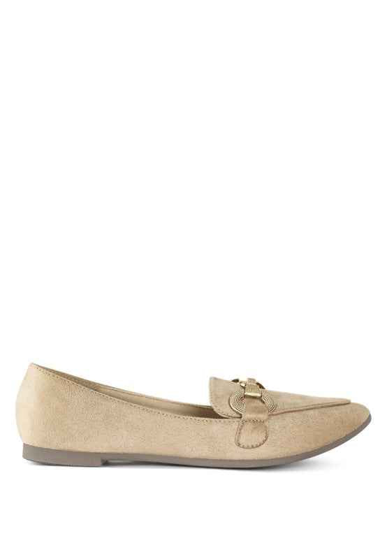 Fembot Horsebit Detail Flexible Loafers