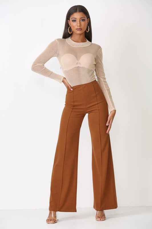Techno crepe pants