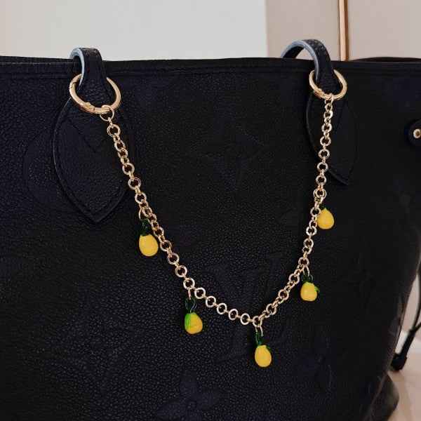 Sweet Lemon Drops Bag Charm